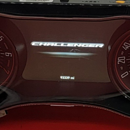 2016 DODGE CHALLENGER USED INSTRUMENT CLUSTER P#P68288906AC