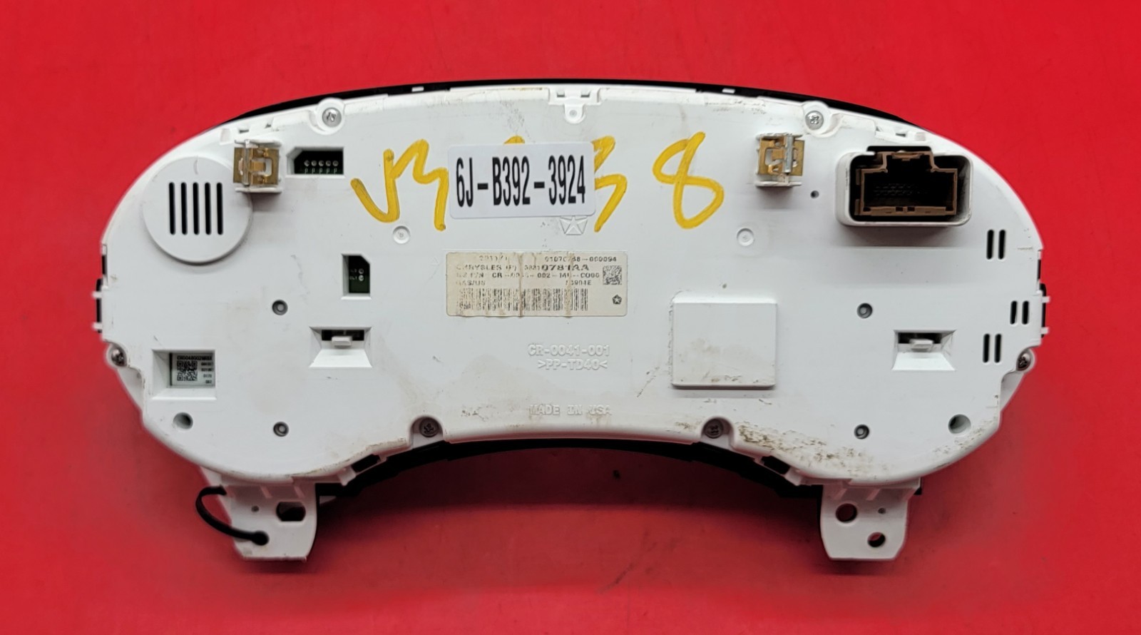 2018 DODGE JOURNEY USED INSTRUMENT CLUSTER P#68310781AA