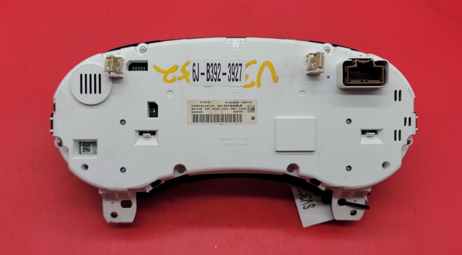 2017 DODGE JOURNEY USED INSTRUMENT CLUSTER P#68310786AA