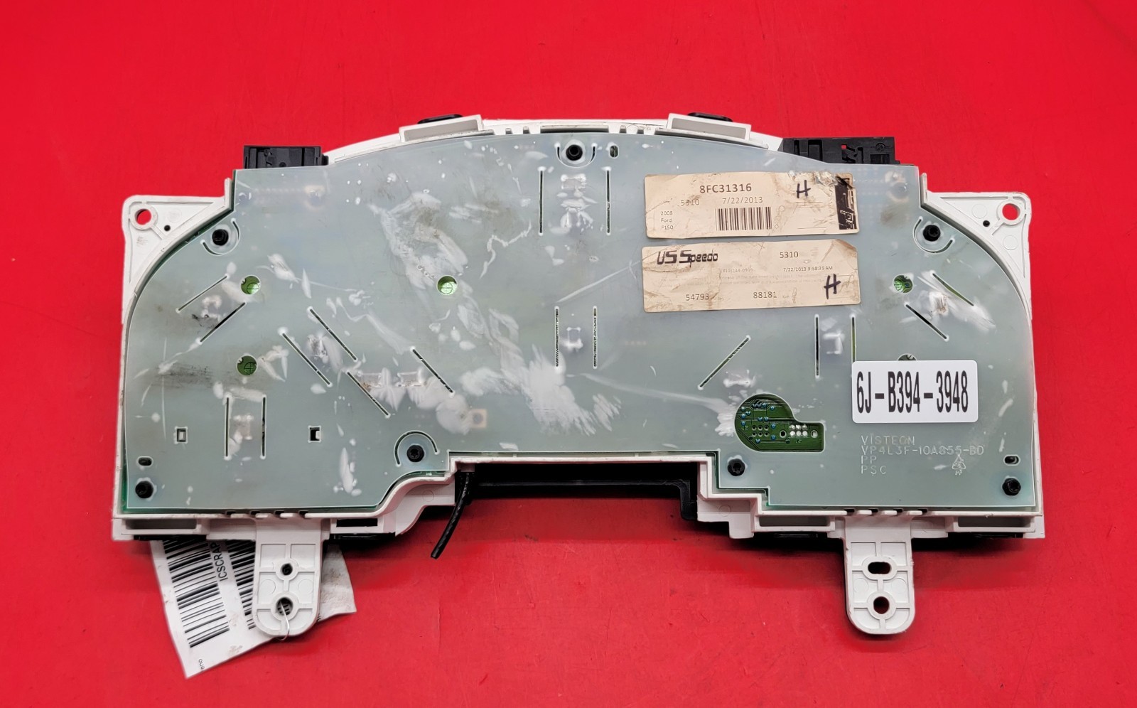 2008 FORD F-150 USED INSTRUMENT CLUSTER P#8FC31316
