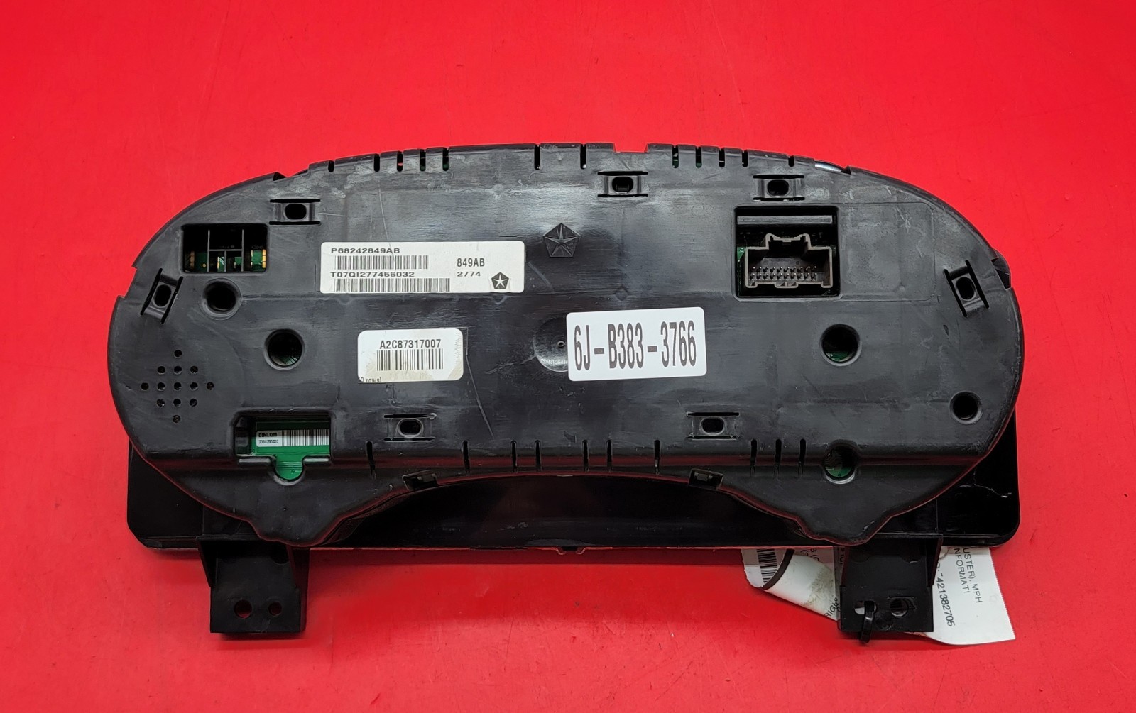 2015 DODGE RAM 1500 USED INSTRUMENT CLUSTER P#P68242849AB