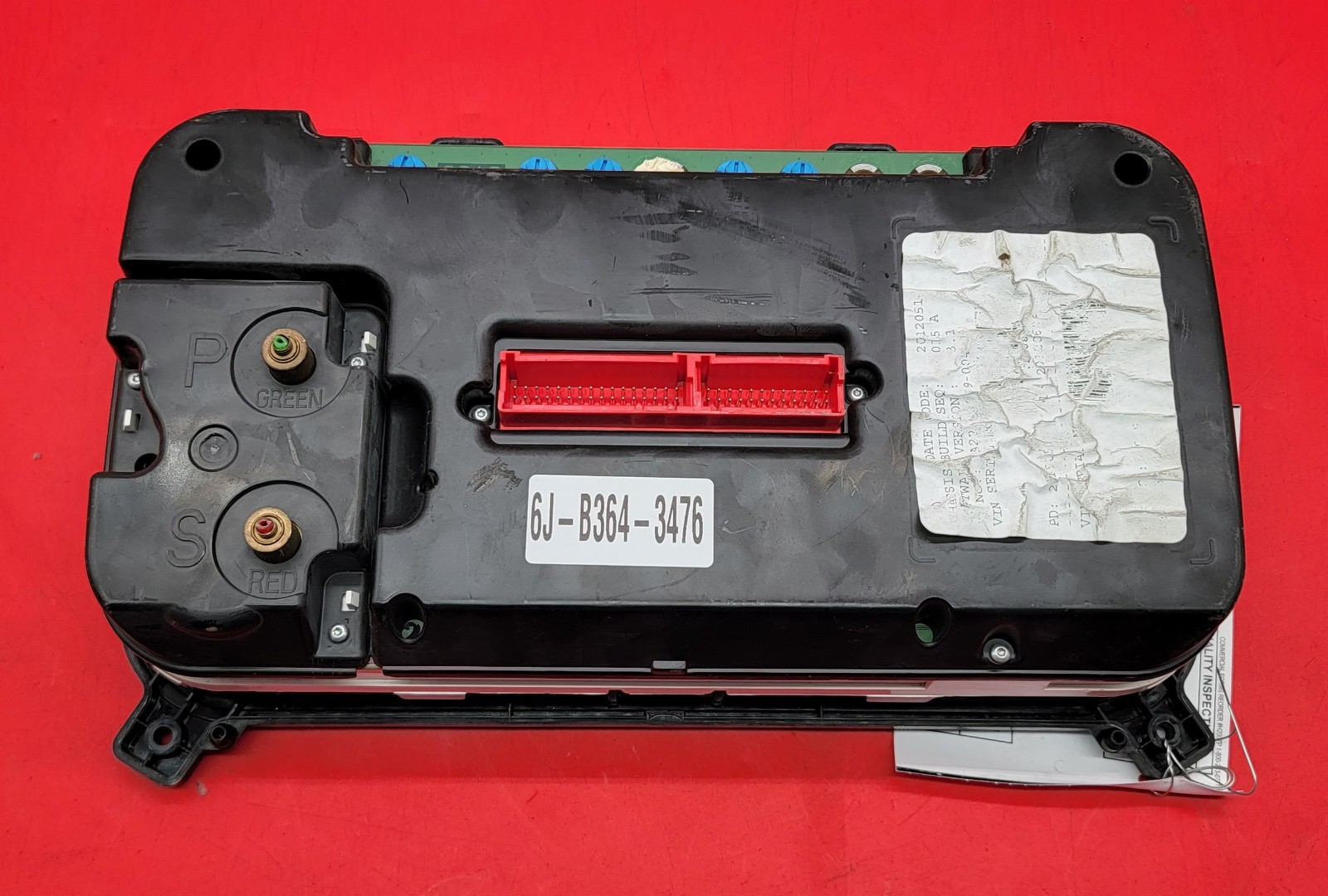 2007 FREIGHTLINER THOMAS BUILT BUS USED INSTRUMENT CLUSTER P#A22-71789-004