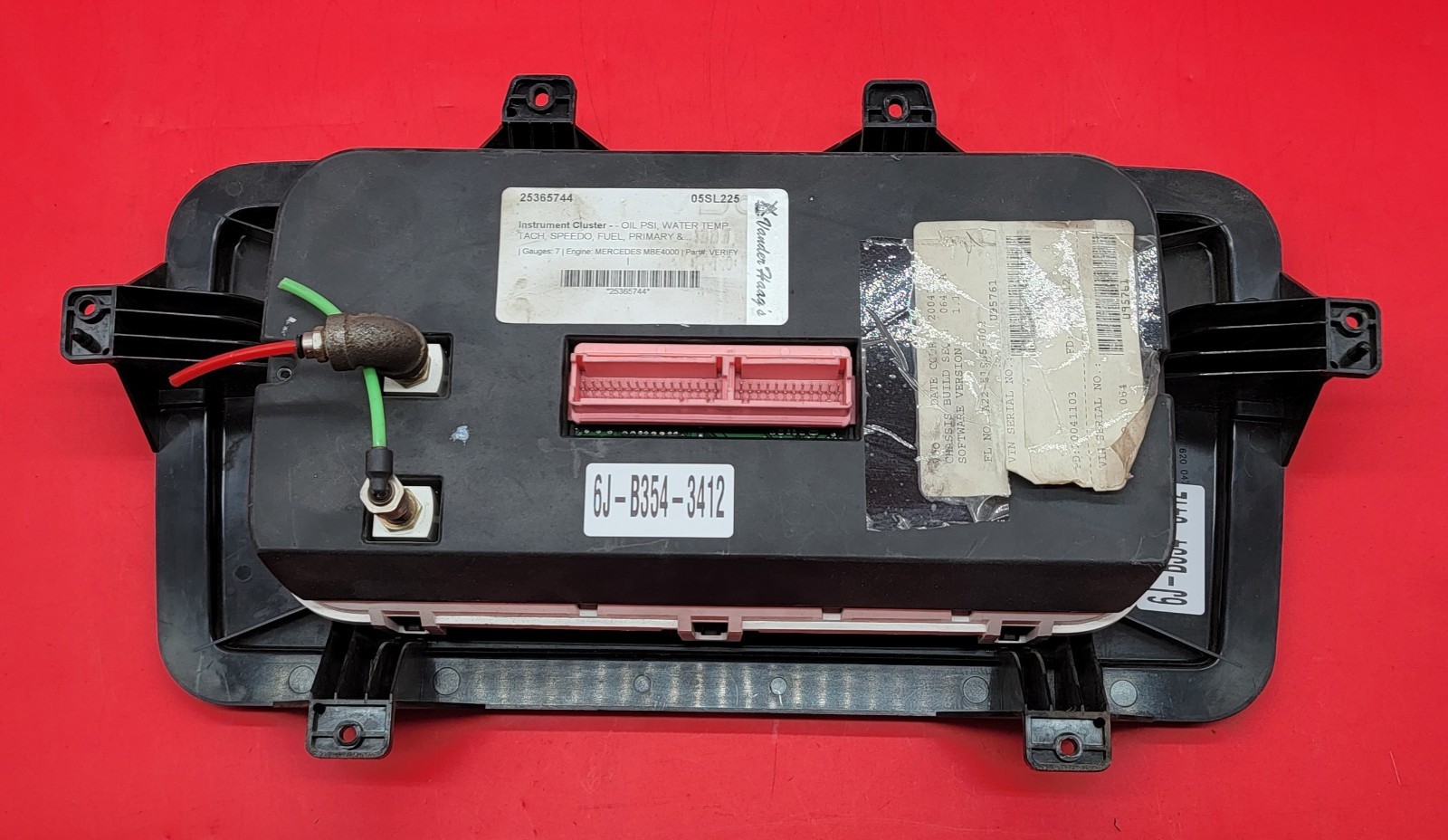 2006 STERLING ACTERRA USED INSTRUMENT CLUSTER P#3 321 620 047