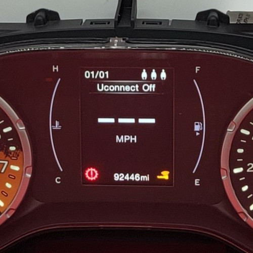 2018 JEEP RENEGADE USED INSTRUMENT CLUSTER P#735686171