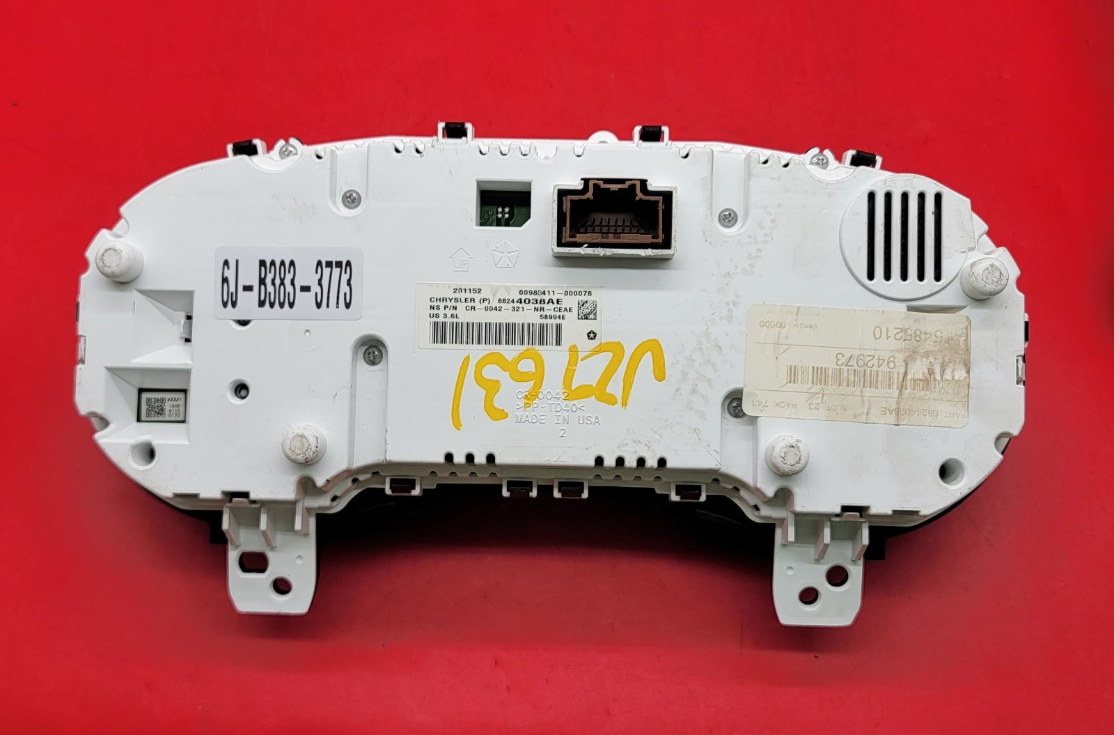 2015 DODGE JOURNEY USED INSTRUMENT CLUSTER P#CR-0042-321-NR-CEAE