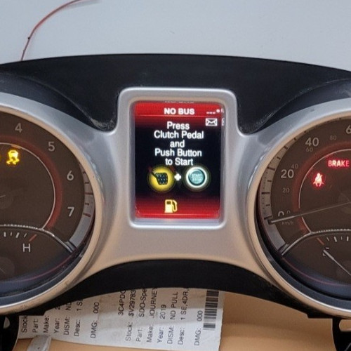 2017 JEEP CHEROKEE USED INSTRUMENT CLUSTER P#CR-0048-002-MR-C000