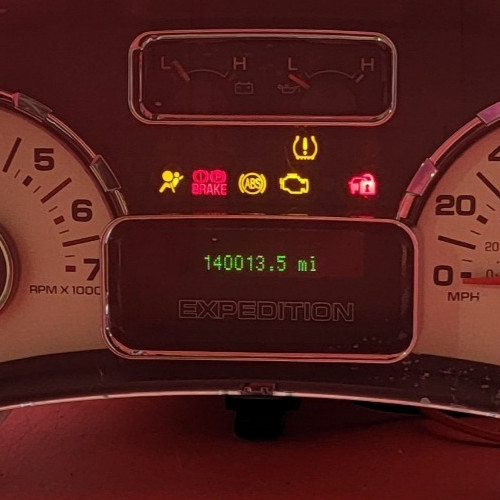 2007 FORD EXPEDITION USED INSTRUMENT CLUSTER P#A2C53219545