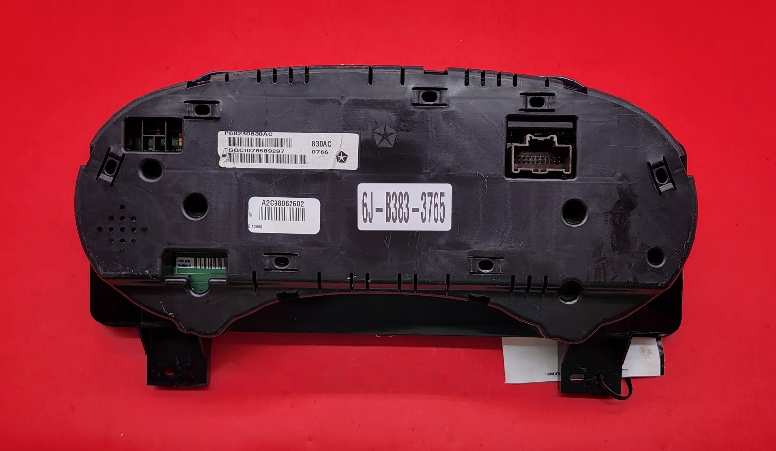 2016 DODGE RAM 1500 USED INSTRUMENT CLUSTER P#P68280830AC