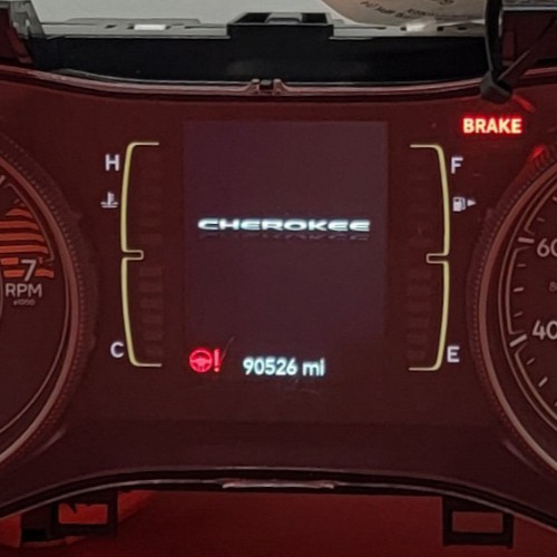 2021 JEEP CHEROKEE USED INSTRUMENT CLUSTER P#P68492655AC