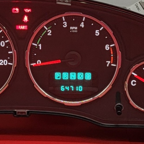 2012 JEEP LIBERTY USED INSTRUMENT CLUSTER P#P05172920AE