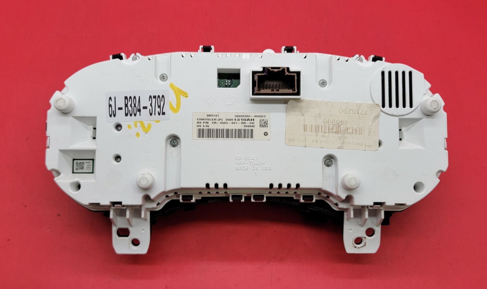 2014 DODGE DURANGO USED INSTRUMENT CLUSTER P#5091310AH