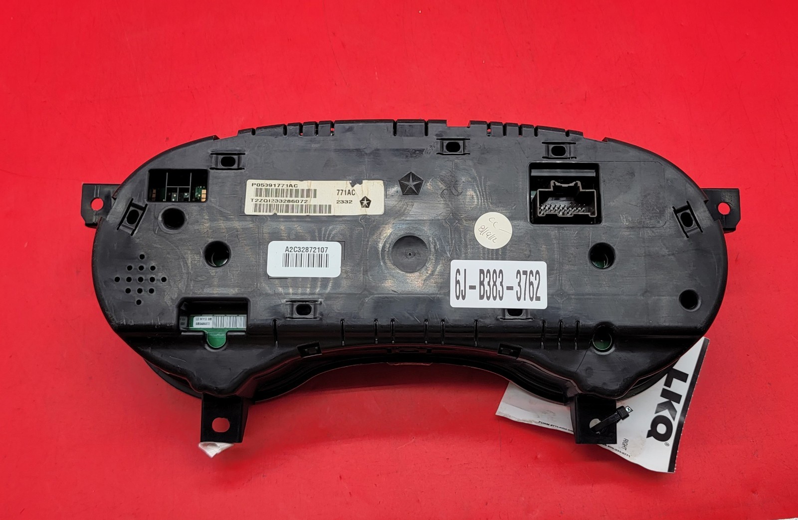 2013 DODGE CHARGER USED INSTRUMENT CLUSTER P#P05091771AC
