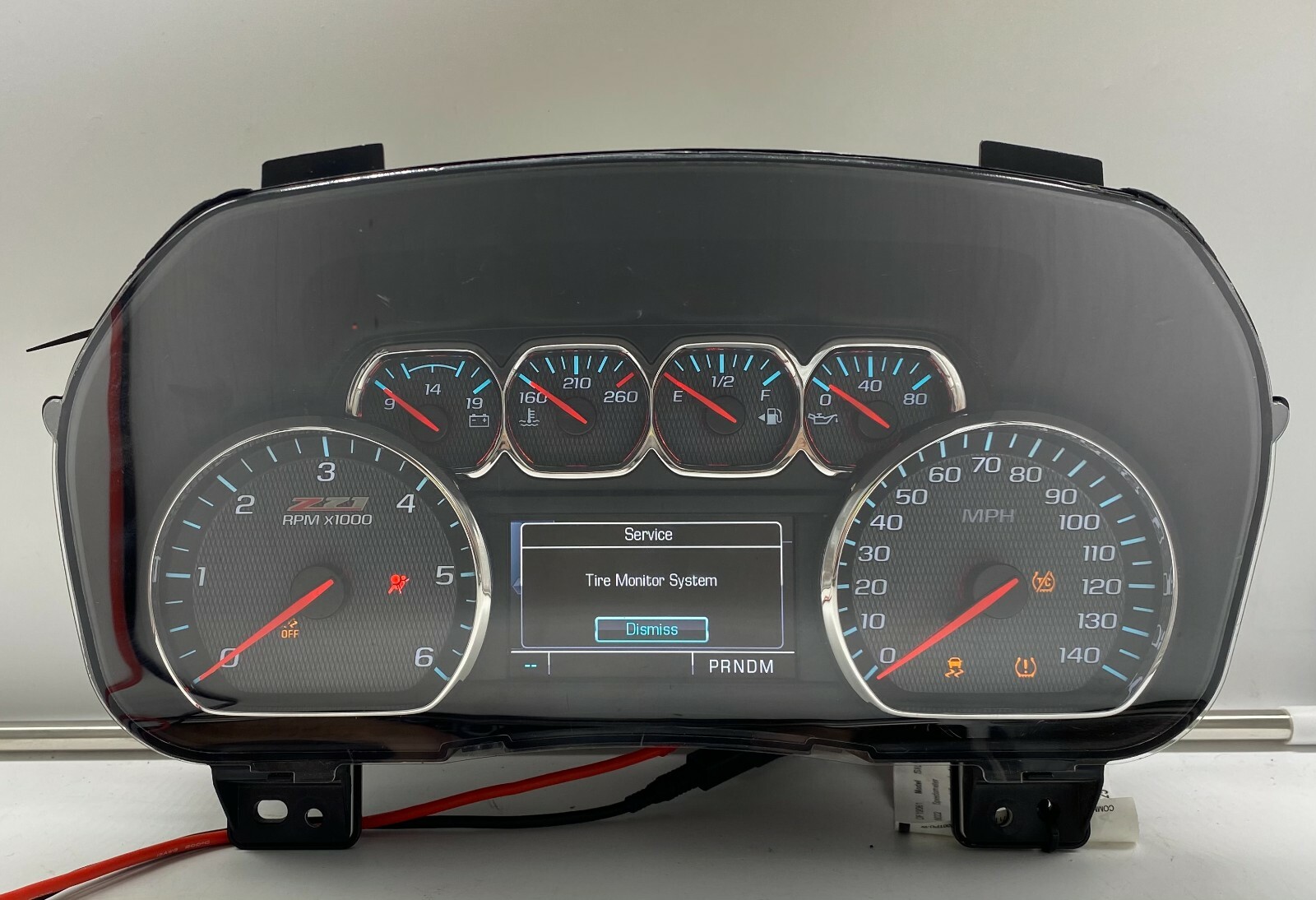 2014 CHEVROLET SILVERADO 1500 USED DASHBOARD INSTRUMENT CLUSTER FOR SALE (MPH)