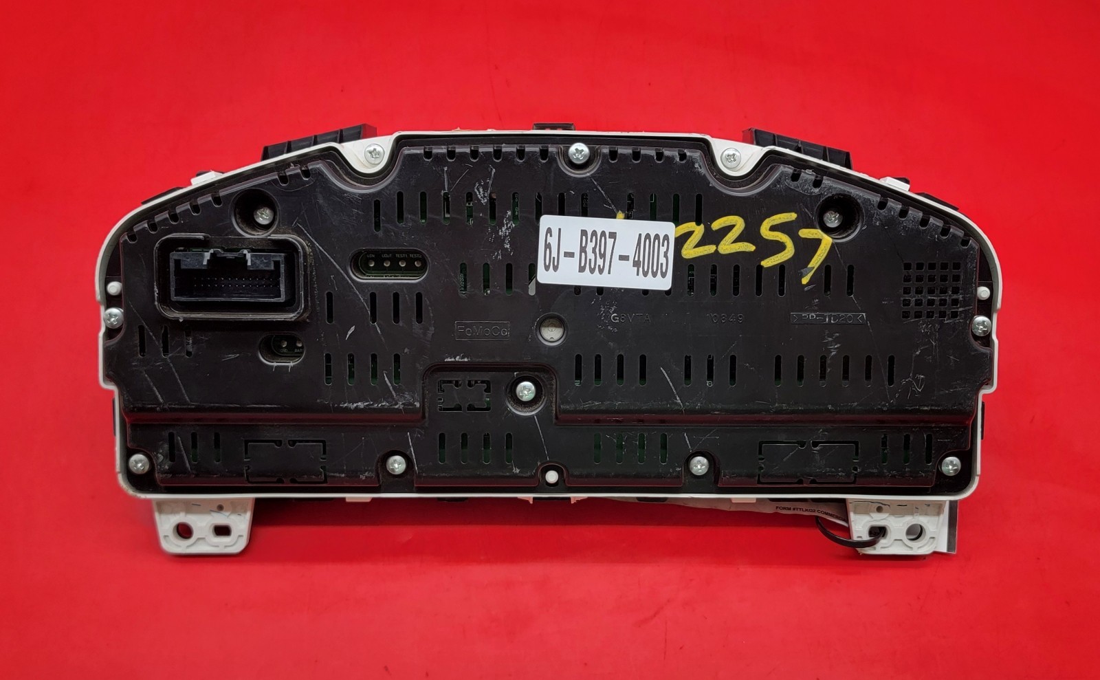 2013 FORD FLEX USED INSTRUMENT CLUSTER P#DA8T-10849-AJ
