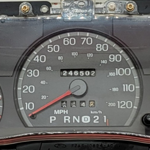 1998-2005 MERCURY GRAND MARQUIS USED INSTRUMENT CLUSTER P#F8AF-10C946-AA