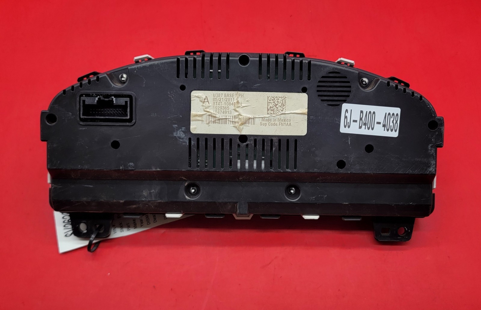 2011 FORD EDGE USED INSTRUMENT CLUSTER P#BT4T-10849-AN