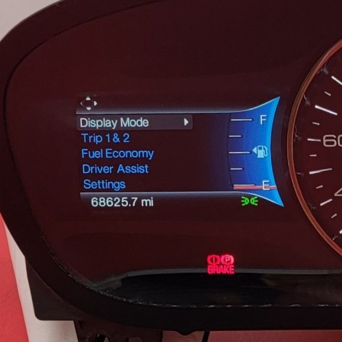 2014 FORD EDGE USED INSTRUMENT CLUSTER P#ET4T-10849-GL