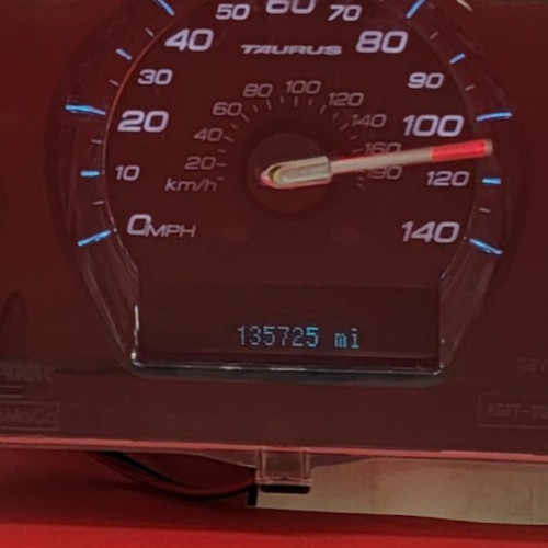 2011 FORD TAURUS USED INSTRUMENT CLUSTER P#BG1T-10849-AE