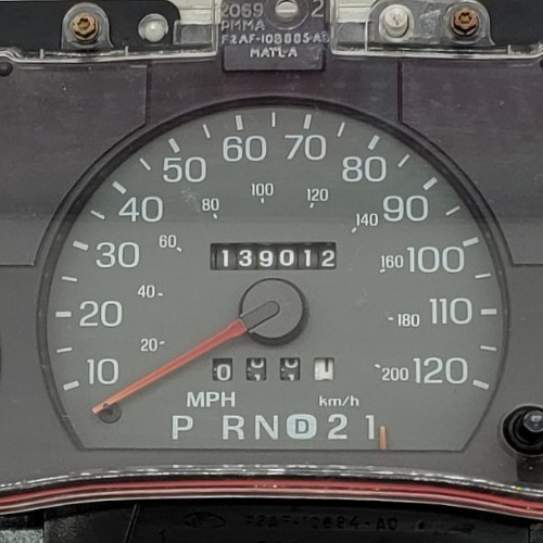 1998-2005 MERCURY GRAND MARQUIS USED INSTRUMENT CLUSTER P#F8AF-10C956-AA