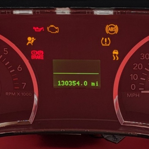 2008 MERCURY MOUNTAINEER USED INSTRUMENT CLUSTER P#A2C53242855