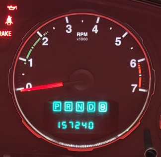 2011 JEEP LIBERTY USED INSTRUMENT CLUSTER P#P05172920AD