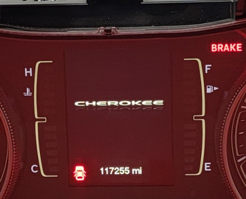 2016 JEEP CHEROKEE USED INSTRUMENT CLUSTER P#P68274069AC