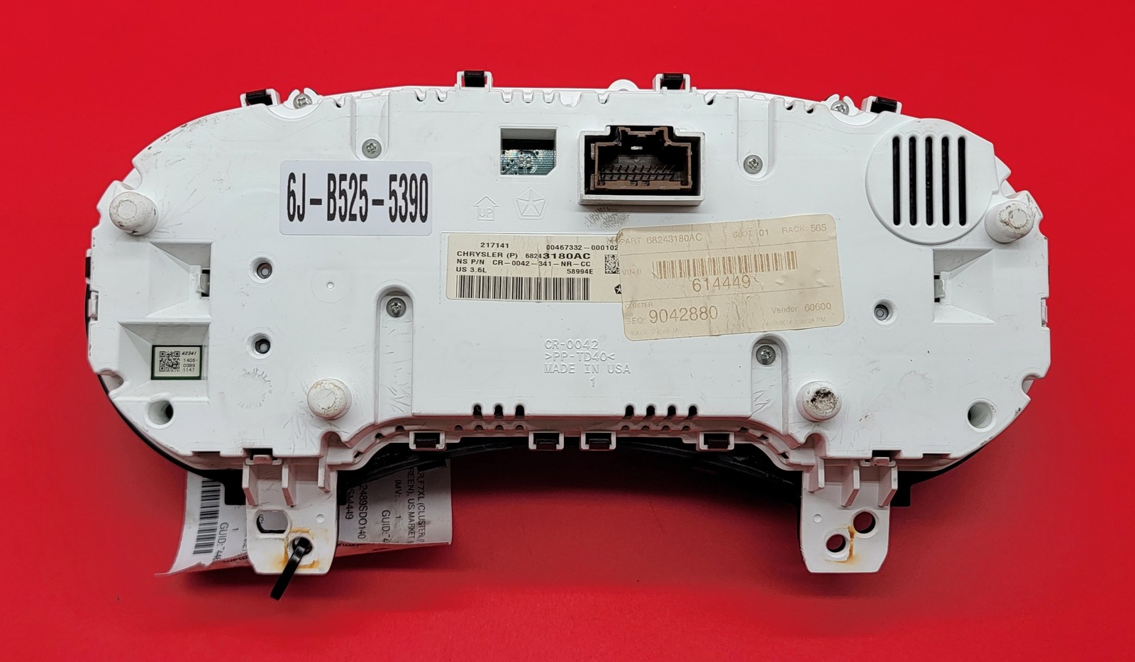 2015 JEEP GRAND CHEROKEE USED INSTRUMENT CLUSTER P#68243180AC