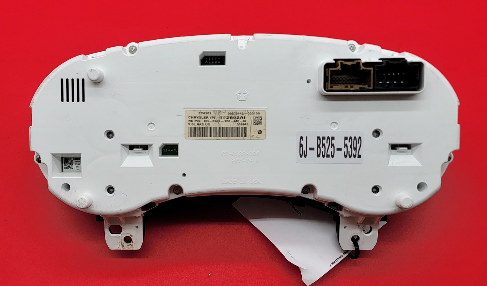 2011 JEEP GRAND CHEROKEE USED INSTRUMENT CLUSTER P#05172602AI