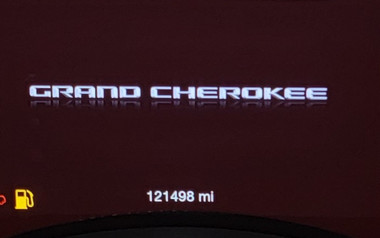 2017 JEEP GRAND CHEROKEE USED INSTRUMENT CLUSTER P#68302223AD