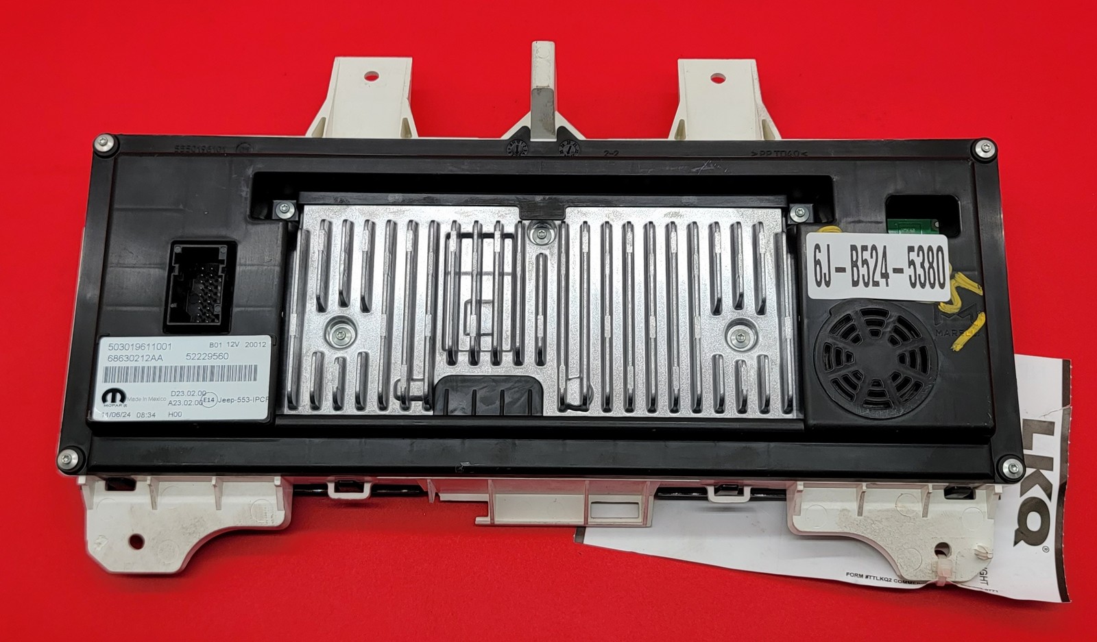 2024 JEEP COMPASS USED INSTRUMENT CLUSTER P#503019611001