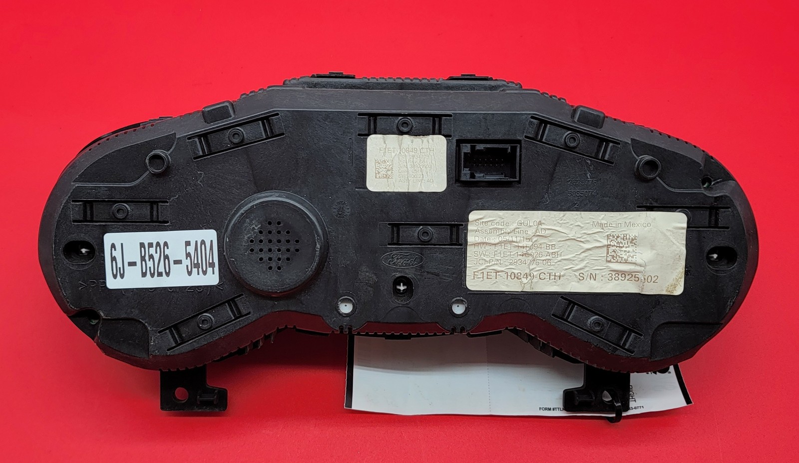 2016 FORD FOCUS USED INSTRUMENT CLUSTER P#F1ET-10849-CTH