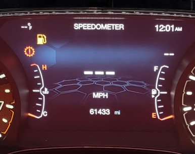 2018 JEEP COMPASS USED INSTRUMENT CLUSTER P#503018890118