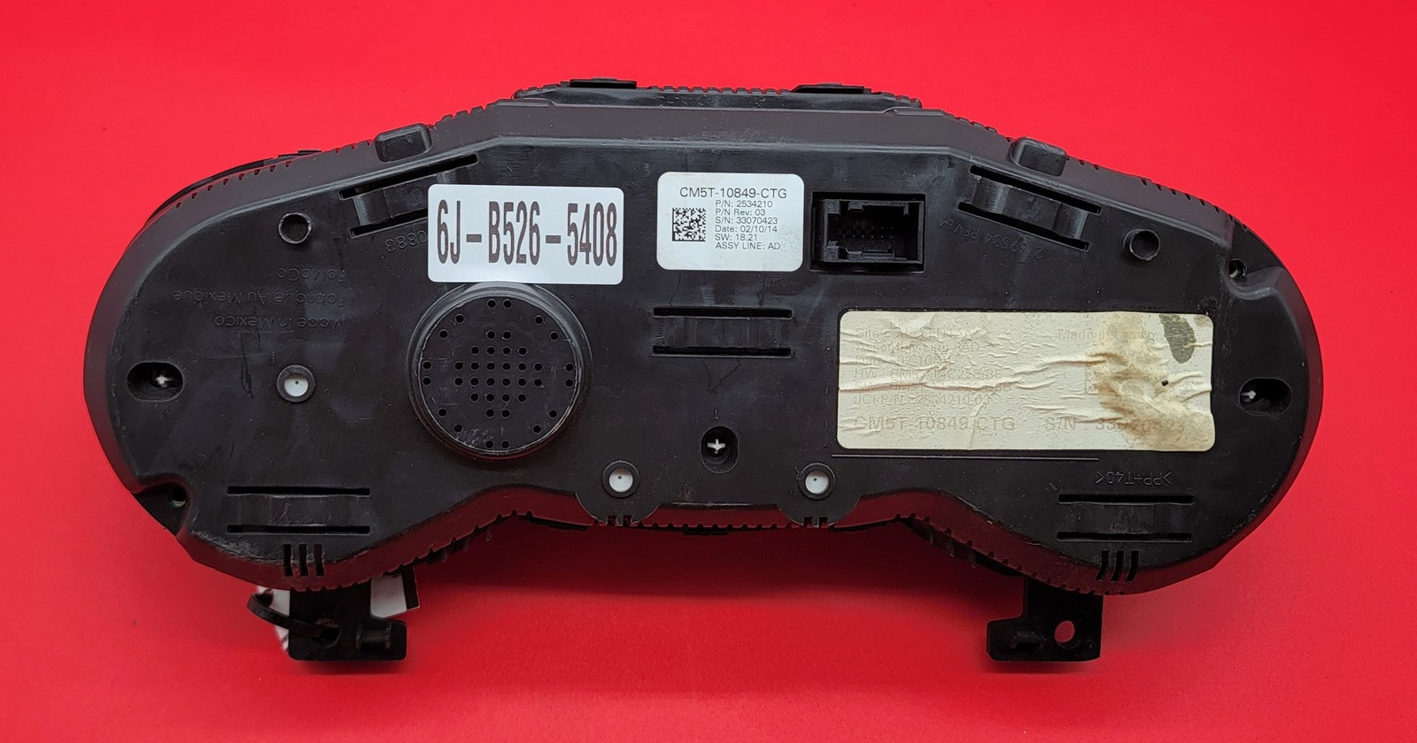 2014 FORD FOCUS USED INSTRUMENT CLUSTER P#CM5T-10849-CTG