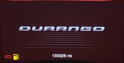 2017 DODGE DURANGO USED INSTRUMENT CLUSTER P#68302780