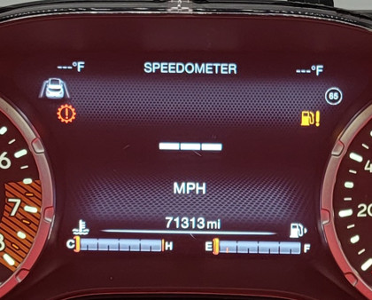 2021 JEEP RENEGADE USED INSTRUMENT CLUSTER P#503003184509