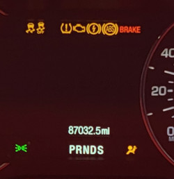 2018 LINCOLN MKX USED INSTRUMENT CLUSTER P#JA1T-10849-AB