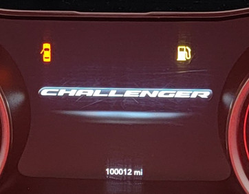 2017 DODGE CHALLENGER USED INSTRUMENT CLUSTER P#P68306143AC