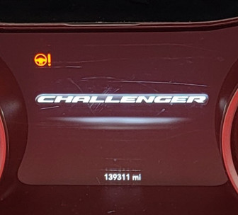 2015 DODGE CHALLENGER USED INSTRUMENT CLUSTER P#P05091615AF