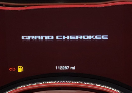 2017 JEEP GRAND CHEROKEE USED INSTRUMENT CLUSTER P#68302223AD