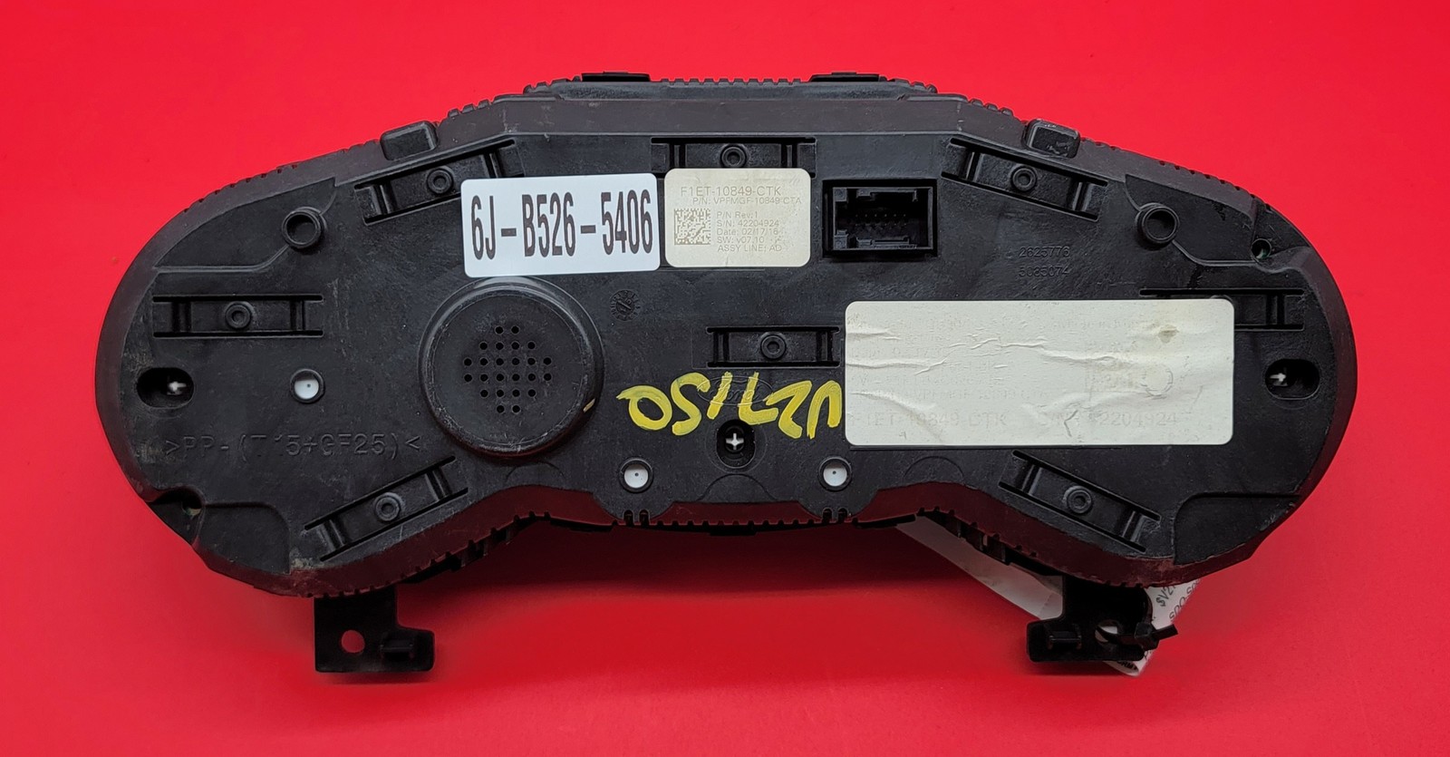 2016 FORD FOCUS USED INSTRUMENT CLUSTER P#F1ET-10849-CTK