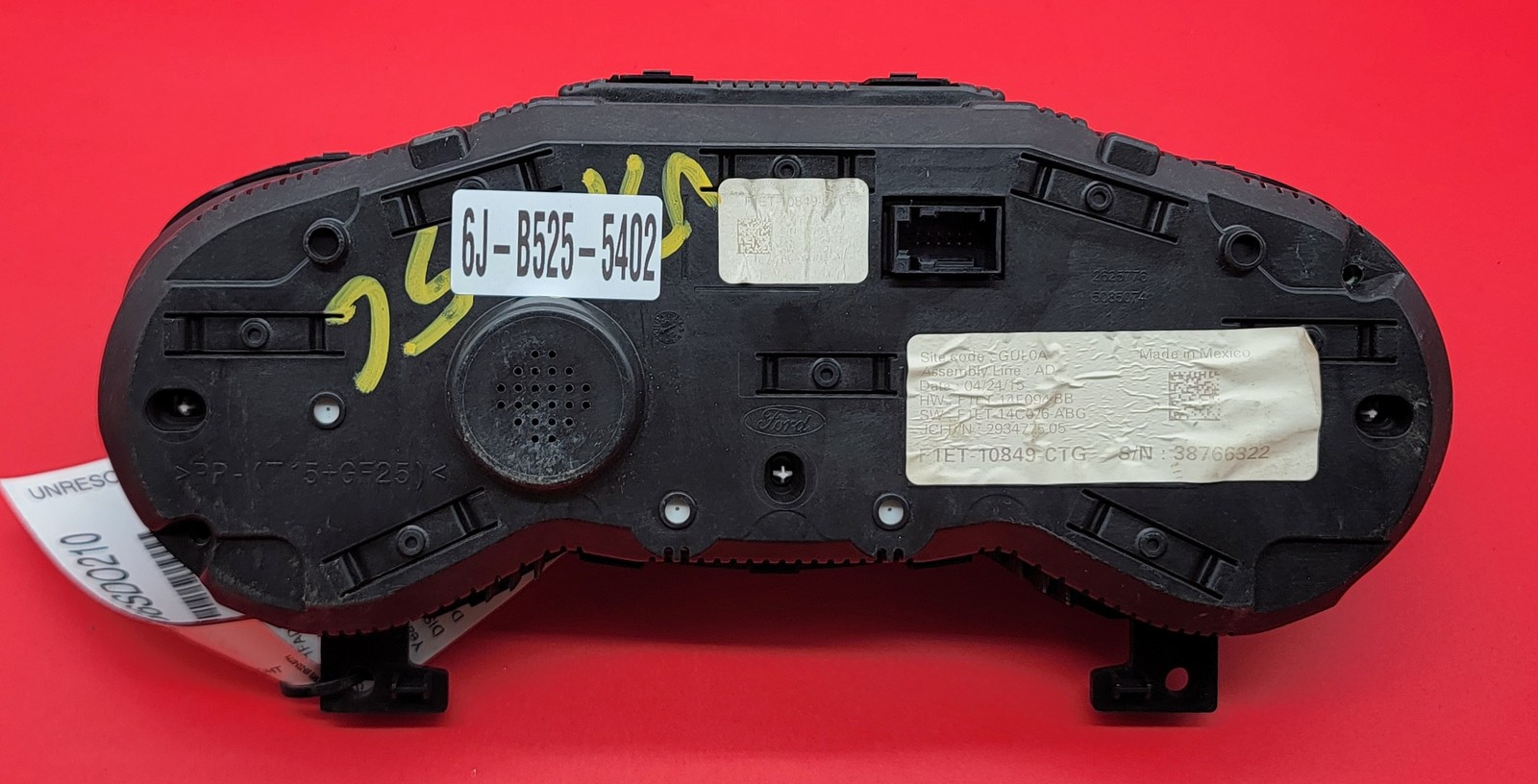 2015 FORD FOCUS USED INSTRUMENT CLUSTER P#F1ET-10849-CTG