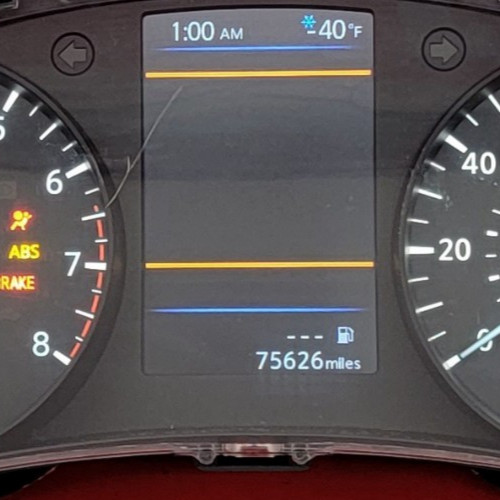 2018 NISSAN ROGUE USED INSTRUMENT CLUSTER P#5HR0AYJ34