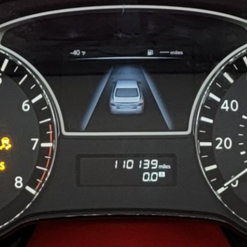 2015 NISSAN ALTIMA USED INSTRUMENT CLUSTER P#24810 9HP0A