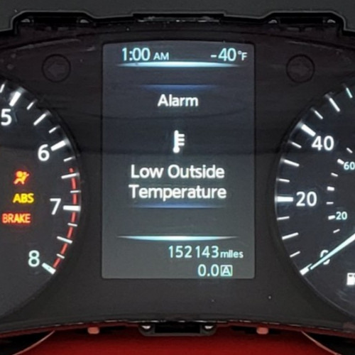 2014 NISSAN ROGUE USED INSTRUMENT CLUSTER P#24810 4BA0B